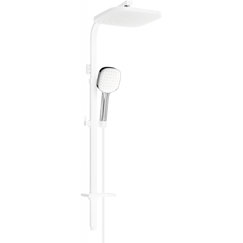 Mexen Q33 suihkupylväs, valkoinen/kromi - 798333395-21