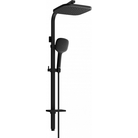 Mexen Q33 colonna doccia, nera - 798333395-70
