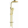 Mexen Q40 columna de ducha, dorada - 798404095-50