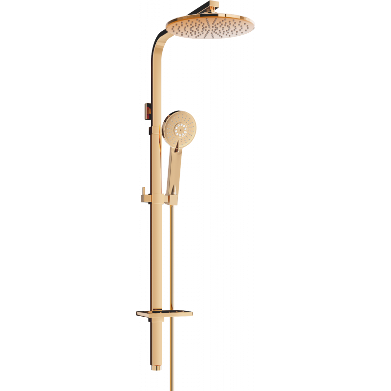 Mexen Q40 duschkolonn, roseguld - 798404095-60