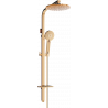 Mexen Q40 douchekolom, roze goud - 798404095-60
