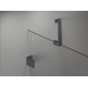 Mexen Lunar Duo kabina prysznicowa uchylna lewa 120 x 110 cm, transparent, gun metal - 834-120L-110P-95-00