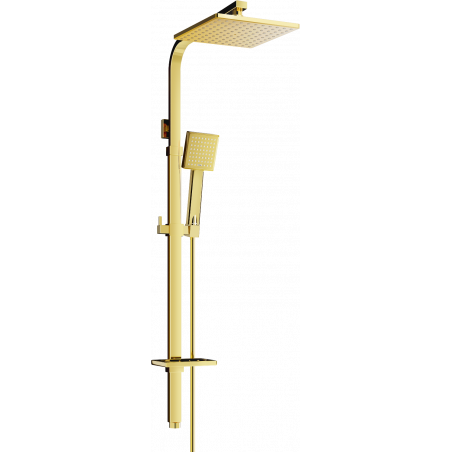 Mexen Q45 columna de ducha, dorada - 798454595-50
