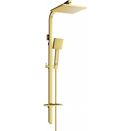 Mexen Q45 douchekolom, goud - 798454595-50
