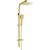 Mexen Q45 duschkolumn, guld - 798454595-50
