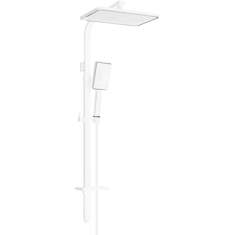 Mexen Q54 columna de ducha, blanco/cromo - 798545495-21