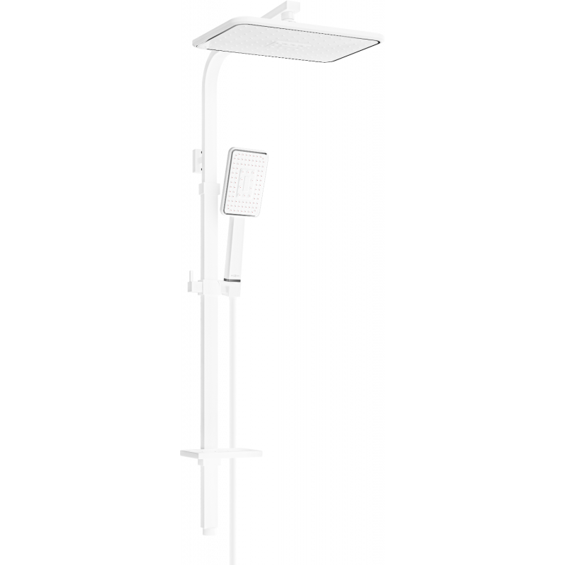 Mexen Q54 Duschsäule, weiß/chrom - 798545495-21