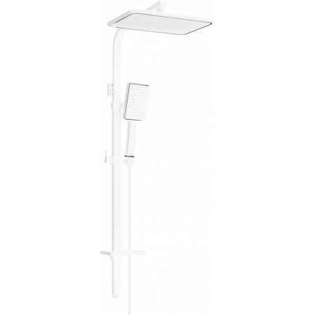 Mexen Q54 Shower Column, White/Chrome - 798545495-21