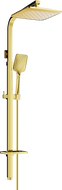 Mexen Q62 douchekolom, goud - 798626295-50