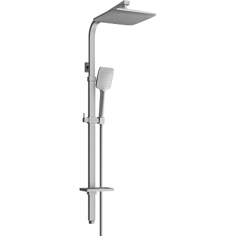 Mexen Q62 Shower Column, Graphite - 798626295-66