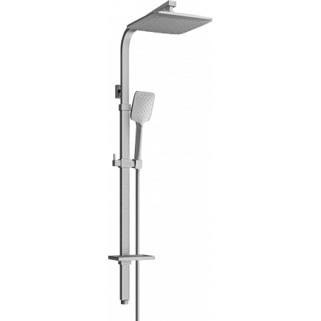 Mexen Q62 columna de ducha, gun gray cepillado - 798626295-66