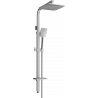 Mexen Q62 columna de ducha, gun gray cepillado - 798626295-66