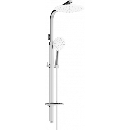 Mexen Q67 columna de ducha, cromo/blanco - 798676795-00