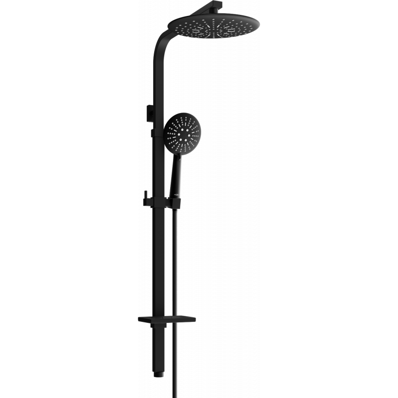 Mexen Q67 suihkupylväs, musta - 798676795-70