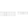 Mexen Lunar-F L faltbare Duschkabine links 100 x 90 cm, transparent, gebürstetes Gold - 836L-100-090-55-00-L