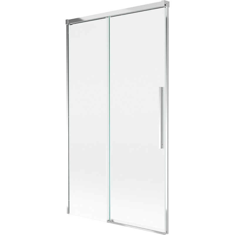 Mexen Rox 2-flügelige verschiebbare Badewannenabtrennung 100 x 150 cm, transparent, Chrom - 8C9-100-001-01-00