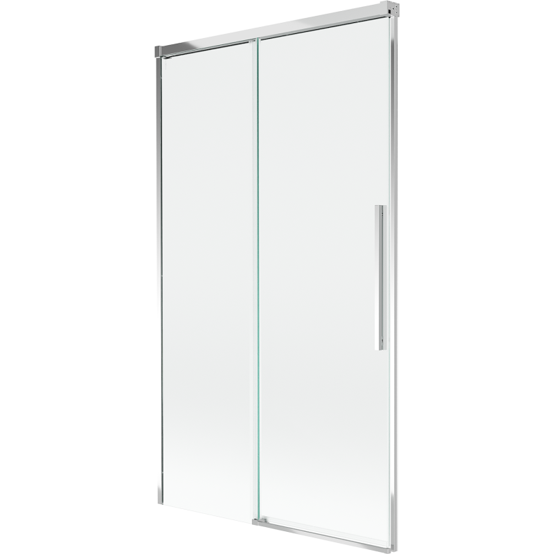 Mexen Rox parawan nawannowy 2-skrzydłowy rozsuwany 100 x 150 cm, transparent, chrom - 8C9-100-001-01-00