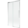 Mexen Rox 2-delige schuifbare badwandscherm 100 x 150 cm, transparant, chroom - 8C9-100-001-01-00