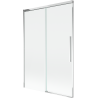Mexen Rox paroi de baignoire 2 volets coulissants 120 x 150 cm, transparent, chrome - 8C9-120-001-01-00