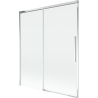 Mexen Rox 2-wing Sliding Shower Screen 140 x 150 cm, Transparent, Chrome - 8C9-140-001-01-00