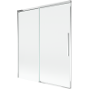 Mexen Rox klizni paravan za kadu s dva krila 140 x 150 cm, prozirni, krom - 8C9-140-001-01-00
