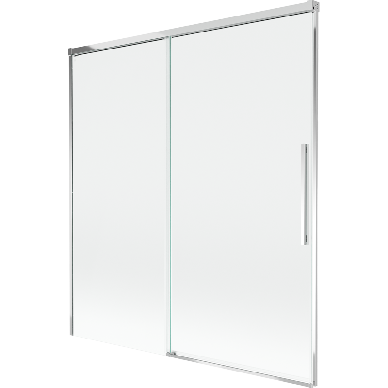 Mexen Rox 2-panel sliding shower screen 150 x 150 cm, transparent, chrome - 8C9-150-001-01-00