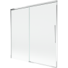 Mexen Rox bathtub screen 2-wing sliding 160 x 150 cm, transparent, chrome - 8C9-160-001-01-00