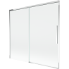 Mexen Rox 2-panel sliding bathtub screen 170 x 150 cm, transparent, chrome - 8C9-170-001-01-00