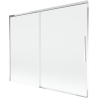 Mexen Rox 2-flügelige, verschiebbare Duschwand 190 x 150 cm, transparent, Chrom - 8C9-190-001-01-00
