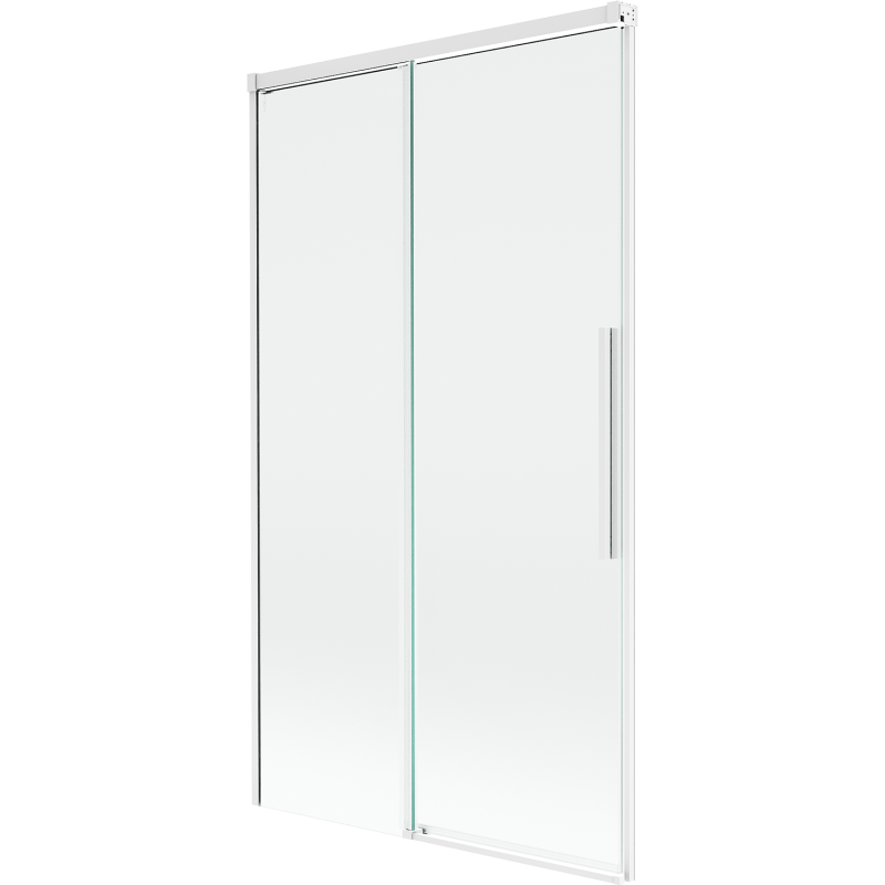 Mexen Rox parafuso de duche 2 painéis deslizantes 100 x 150 cm, transparente, branco - 8C9-100-001-20-00