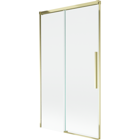 Mexen Rox divkāršas bīdāmās dušas siena 100 x 150 cm, caurspīdīga, zelta - 8C9-100-001-50-00