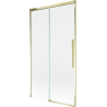 Mexen Rox 2-panel sliding bathtub screen 100 x 150 cm, transparent, gold - 8C9-100-001-50-00