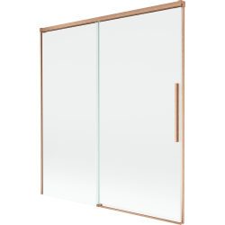 Mexen Rox vanniša kahe tiivaga lükanduks 150 x 150 cm, läbipaistev, harjatud vask - 8C9-150-001-65-00