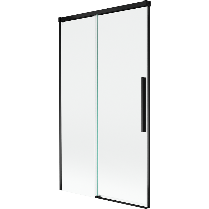 Mexen Rox Shower Screen 2-Wing Sliding 100 x 150 cm, Transparent, Black - 8C9-100-001-70-00