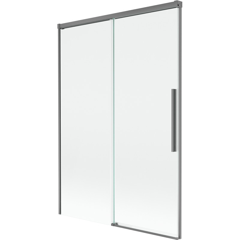 Mexen Rox paroi de baignoire pliante à 2 volets 120 x 150 cm, transparent, gun metal - 8C9-120-001-95-00