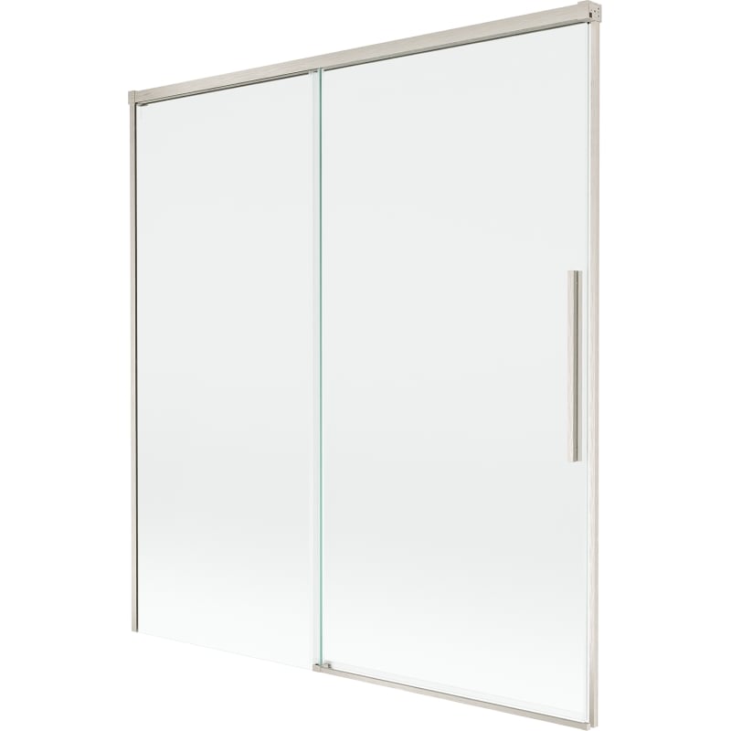 Mexen Rox 2-panel sliding bathtub screen 150 x 150 cm, transparent, brushed nickel - 8C9-150-001-97-00