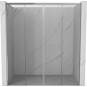 Mexen Rox Duo lükanddushisein 170 cm, läbipaistev, kroom - 8C2-170-002-01-00