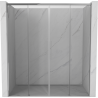 Mexen Rox Duo drzwi prysznicowe rozsuwane 190 cm, transparent, chrom - 8C2-190-002-01-00