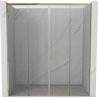 Mexen Rox Schiebetüren für die Dusche 170 cm, transparent, gold - 8C2-170-002-50-00