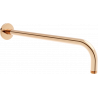 Mexen braccio doccia a parete 40 cm oro rosa - 79211-60