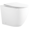 Mexen Lena miska wc stojąca Rimless Tornado z deską wolnoopadającą slim, duroplast, biała połysk - 3222T4000