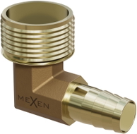 Mexen BRASS voolikuühenduse messingist küünarnukk 1/2 GZ x 10 mm - W97423-1210