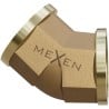 Mexen BRASS kolano 45° mosiężne 1 GW x 1 GW - W97424-1010