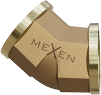 Mexen BRASS 45° Messing-Knéi 3/4 GW x 3/4 GW - W97424-3434