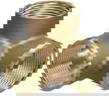 Mexen BRASS Messing-T-Stück 3D 1/2 IG x 1/2 IG x 1/2 IG - W97425-121212