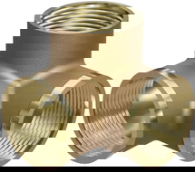 Mexen BRASS Té en laiton 3D 1/2 GW x 1/2 GW x 1/2 GW - W97425-121212