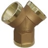 Mexen BRASS trójnik mosiężny Y 1/2 GW x 1/2 GW x 1/2 GW - W97426-121212