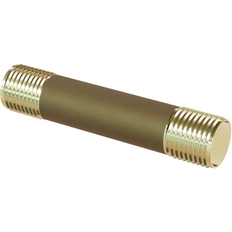 Mexen BRASS króciec mosiężny gwintowany 1/2 GZ x 1/2 GZ, 50 mm - W97427-1212-50