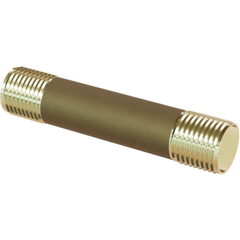 Mexen BRASS niple de latão roscado 1/2 GZ x 1/2 GZ, 150 mm - W97427-1212-150