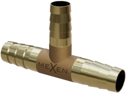 Mexen BRASS T-spojnica za crijevo T mesing 8 x 8 x 8 mm - W97428-080808